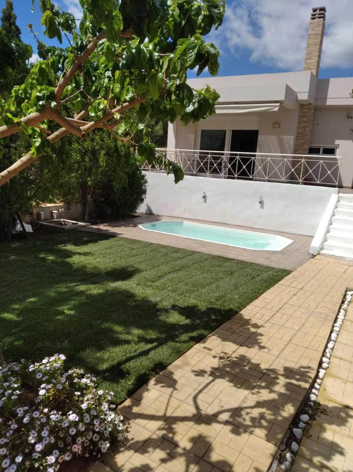 Cozy Villa Vita Lagonisi Kalivia Thorikou ภายนอก รูปภาพ